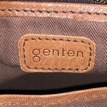 画像をギャラリービューアに読み込む, genten ゲンテン トートバッグ 牛革 ブラウン レディース 【中古】