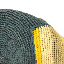 画像をギャラリービューアに読み込む, Sans Arcidet サンアルシデ かごバッグ ハンドバッグ ラフィア グリーン系 レディース 【中古】