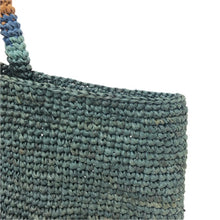 画像をギャラリービューアに読み込む, Sans Arcidet サンアルシデ かごバッグ ハンドバッグ ラフィア グリーン系 レディース 【中古】