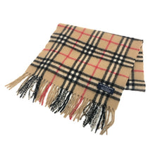 画像をギャラリービューアに読み込む, Burberry London バーバリーロンドン マフラー カシミヤ ブラウン ユニセックス 【中古】