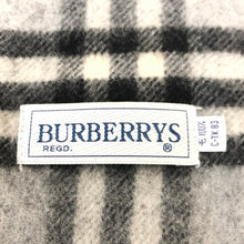 画像をギャラリービューアに読み込む, Burberrys バーバリーズ マフラー ウール グレー ユニセックス 【中古】