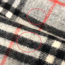 画像をギャラリービューアに読み込む, Burberrys バーバリーズ マフラー ウール グレー ユニセックス 【中古】