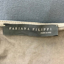 画像をギャラリービューアに読み込む, FABIANA FILIPPI ファビアナ フィリッピ ノースリーブ ワンピース シルク ネイビー レディース 【中古】