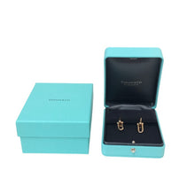 画像をギャラリービューアに読み込む, TIFFANY&Co. ティファニー ハードウェア ミディアム リンク ピアス/K18RG ローズゴールド レディース 【中古】【新品同様】【美品】