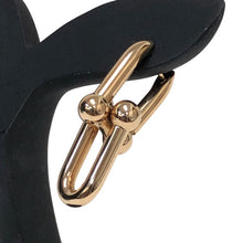 画像をギャラリービューアに読み込む, TIFFANY&Co. ティファニー ハードウェア ミディアム リンク ピアス/K18RG ローズゴールド レディース 【中古】【新品同様】【美品】