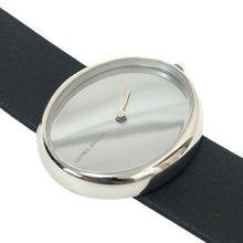 이미지를 갤러리 뷰어에 로드 , Georg Jensen ジョージジェンセン クオーツ 323 ヴィヴィアンナ オーバル 腕時計 ステンレススチール グレー レディース 【中古】