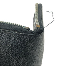 画像をギャラリービューアに読み込む, LOUIS VUITTON ルイ・ヴィトン ラウンドファスナー ジッピーウォレット・ヴェルティカル N63095 長財布 ダミエグラフィットキャンバス ブラック メンズ 【中古】