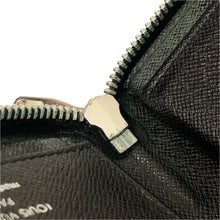 画像をギャラリービューアに読み込む, LOUIS VUITTON ルイ・ヴィトン ラウンドファスナー ジッピーウォレット・ヴェルティカル N63095 長財布 ダミエグラフィットキャンバス ブラック メンズ 【中古】