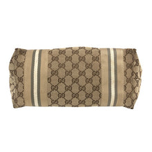 画像をギャラリービューアに読み込む, GUCCI グッチ シェリーライン 211971 トートバッグ GGキャンバス ブラウン・イエロー レディース 【中古】