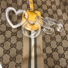 画像をギャラリービューアに読み込む, GUCCI グッチ シェリーライン 211971 トートバッグ GGキャンバス ブラウン・イエロー レディース 【中古】