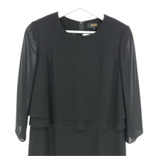 将图片加载到图库查看器,Yumi Katsura 桂由美 フォーマル ワンピース ブラック レディース 【中古】