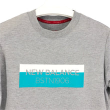 將圖片載入圖庫檢視器 New Balance Golf ニューバランス ゴルフ BSTNロゴ カットソー 半袖Tシャツ グレー メンズ 【中古】