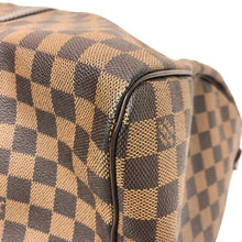 画像をギャラリービューアに読み込む, LOUIS VUITTON ルイ・ヴィトン キーポル50 ボストンバッグ ダミエキャンバス ブラウン ユニセックス 【中古】