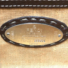 画像をギャラリービューアに読み込む, FENDI フェンディ セレリア マンマバゲット ショルダーバッグ ストロー ベージュ レディース 【中古】