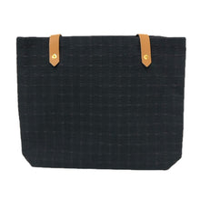 画像をギャラリービューアに読み込む, HERMES エルメス アメダバ カバ ドゥ ポッシュ トートバッグ コットンキャンバス ネイビー レディース 【中古】