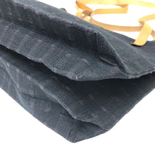 画像をギャラリービューアに読み込む, HERMES エルメス アメダバ カバ ドゥ ポッシュ トートバッグ コットンキャンバス ネイビー レディース 【中古】