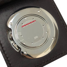 画像をギャラリービューアに読み込む, GUCCI グッチ トラベルクロック200 置時計 レザー ブラウン ユニセックス 【中古】