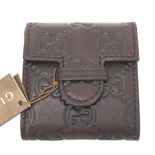 画像をギャラリービューアに読み込む, GUCCI グッチ トラベルクロック200 置時計 レザー ブラウン ユニセックス 【中古】