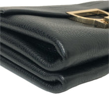 画像をギャラリービューアに読み込む, COCCINELLE コチネッレ 3way ハンドバッグ クラッチバッグ ショルダーバッグ レザー ブラック レディース 【中古】