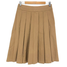 画像をギャラリービューアに読み込む, Salvatore Ferragamo サルヴァトーレフェラガモ スカートスーツ セットアップ コットン ライトブラウン【中古】 レディース