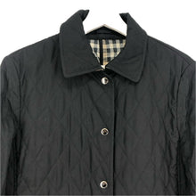 画像をギャラリービューアに読み込む, Burberry London バーバリー ロンドン キルティングジャケット ブラック【中古】 レディース