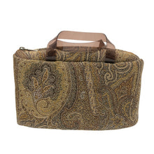 画像をギャラリービューアに読み込む, ETRO エトロ クリア ポーチ付き ハンドバッグ ビニール ブラウン系【中古】 レディース