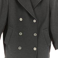 画像をギャラリービューアに読み込む, ETRO エトロ ピーコート ウール ブラック ブラウン系【中古】 レディース