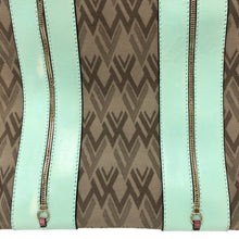 이미지를 갤러리 뷰어에 로드 , Valentino Garavani ヴァレンティノ・ガラヴァーニ トートバッグ キャンバス/レザー ブラウン ミント【中古】 レディース