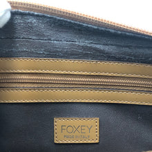 画像をギャラリービューアに読み込む, FOXEY フォクシー スクエア ハンドバッグ レザー ブラウン【中古】 レディース