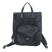 Load image into Gallery viewer, DAKS ダックス 2way トートバッグ リュック・デイパック ナイロン ブラック【中古】 レディース
