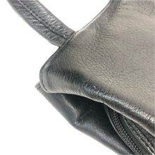 Load image into Gallery viewer, DAKS ダックス トートバッグ パンチング ハンドバッグ レザー ブラック【中古】 レディース