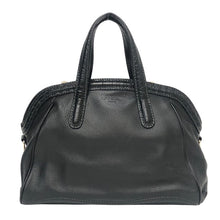 画像をギャラリービューアに読み込む, LANCEL ランセル 2way ショルダーバッグ ハンドバッグ レザー ブラック【中古】 レディース