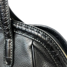 画像をギャラリービューアに読み込む, LANCEL ランセル 2way ショルダーバッグ ハンドバッグ レザー ブラック【中古】 レディース