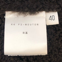 画像をギャラリービューアに読み込む, Homeostyle ホメオスタイル ムートンジャケット ブルゾン 羊革 ダークブラウン【中古】 レディース