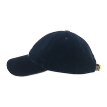 画像をギャラリービューアに読み込む, LOUIS VUITTON ルイ・ヴィトン LVタッチ 帽子 ベースボール M7791L キャップ コットン/シルク ブルーマリーヌ【中古】 ユニセックス