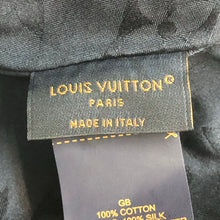 画像をギャラリービューアに読み込む, LOUIS VUITTON ルイ・ヴィトン LVタッチ 帽子 ベースボール M7791L キャップ コットン/シルク ブルーマリーヌ【中古】 ユニセックス