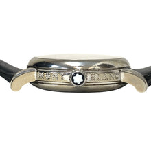 画像をギャラリービューアに読み込む, MONTBLANC モンブラン マイスターシュテュック デイト 7042 腕時計 自動巻き シルバー文字盤 36mm【中古】 メンズ