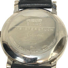 画像をギャラリービューアに読み込む, MONTBLANC モンブラン マイスターシュテュック デイト 7042 腕時計 自動巻き シルバー文字盤 36mm【中古】 メンズ