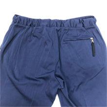 画像をギャラリービューアに読み込む, PRADA プラダ ストレッチ パンツ サイズ54 ネイビー系 ブルー ウエスト調整金具付き【中古】 メンズ