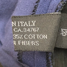 画像をギャラリービューアに読み込む, PRADA プラダ ストレッチ パンツ サイズ54 ネイビー系 ブルー ウエスト調整金具付き【中古】 メンズ