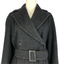 画像をギャラリービューアに読み込む, CIVIDINI チヴィディーニ トレンチコート ウール チャコールグレー【中古】 レディース