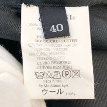 画像をギャラリービューアに読み込む, CIVIDINI チヴィディーニ トレンチコート ウール チャコールグレー【中古】 レディース