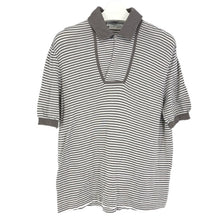 画像をギャラリービューアに読み込む, Salvatore Ferragamo サルヴァトーレフェラガモ 半袖 プルオーバー カットソー コットン グレージュ ホワイト【中古】 メンズ