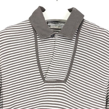 画像をギャラリービューアに読み込む, Salvatore Ferragamo サルヴァトーレフェラガモ 半袖 プルオーバー カットソー コットン グレージュ ホワイト【中古】 メンズ