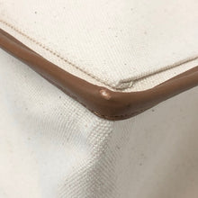 画像をギャラリービューアに読み込む, FOXEY フォクシー バイカラー ノベルティ トートバッグ キャンバス/レザー ベージュ【中古】 レディース