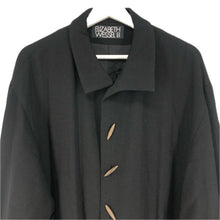 画像をギャラリービューアに読み込む, Elizabeth Wessel エリザベスウェッセル ハーフコート オーバーサイズ ステンカラーコート ウール ブラック【中古】 レディース