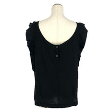 画像をギャラリービューアに読み込む, FENDI フェンディ ノースリーブ ブラウス カットソー ブラック【中古】【美品】 レディース