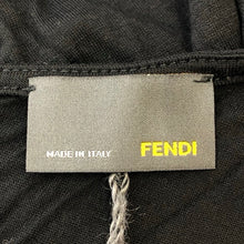 画像をギャラリービューアに読み込む, FENDI フェンディ ノースリーブ ブラウス カットソー ブラック【中古】【美品】 レディース