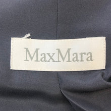 이미지를 갤러리 뷰어에 로드 , MAX MARA マックスマーラ 肩パッド入 総裏 テーラードジャケット グレー【中古】【新品同様】【美品】 レディース