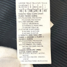 画像をギャラリービューアに読み込む, SPORTMAX スポーツマックス ハイネック切替 袖ファスナー ステンカラーコート ブラック ネイビー【中古】 レディース